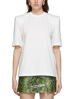 The Attico Shoulder Pad T-Shirt